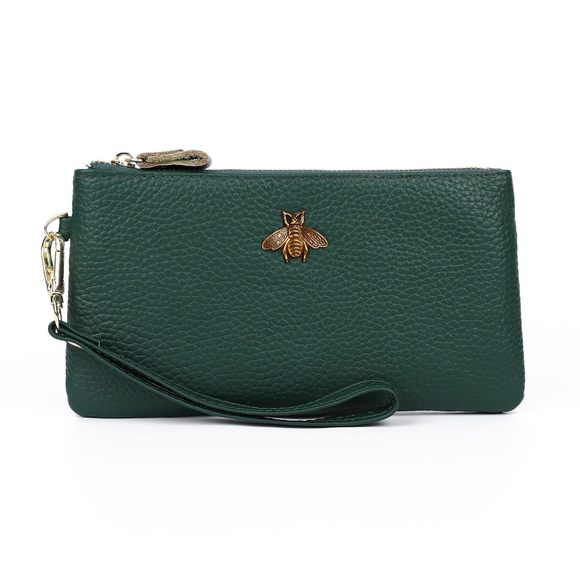 Wristlet Clutch Purse Leather Cell Phone Wallet Handbag With Wrist ;) - Picture 1 of 6